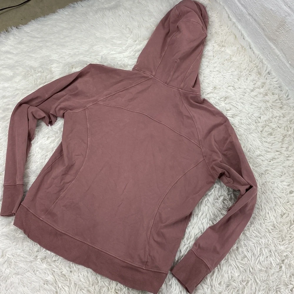 Lululemon Scuba Pullover Washed Quicksand